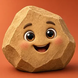 Cairn app icon: Pip on a terracotta background